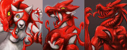 dragon female forced nude red skulldog symbiote unwilling