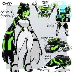 galvanic mechamorph from ben 10 by carpinchor