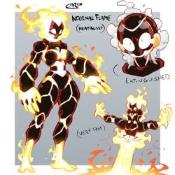 heatblast from ben 10 by carpinchor