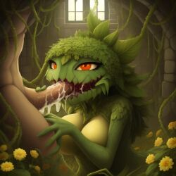 1boy 1girl abused_male ai_assisted ai_generated alraune breasts cock_hungry cocksucking cum_gushing_from_mouth cum_hungry cum_in_mouth cumming_in_mouth dominant_expression dominant_female drinking_cum dungeon ejaculation erect_penis erection explosive_ejaculation fantasy feeding_on_cum feeding_on_penis fellatio fellatio_domination fellatio_reverse_rape female female_rapes_male femdom forced_blowjob forced_orgasm forced_to_cum green_hair green_skin male many_hands monster_girl nonconsenting_male oral oral_sex orange_eyes penis plant_girl plants plantwoman predatory_fellatio preying_on_penis raped_male restrained reverse_rape vegetal vine_bondage vine_girl vines vines_dungeon wetnightmare