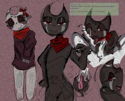 brothers cuntboy dandy's_world dandys_world incest lmao male oral_sex pussy_juice_drip razzle_and_dazzle_(dandy's_world) siblings tagme