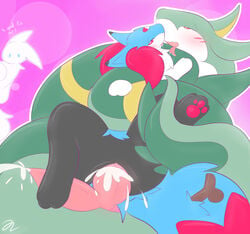 1boy 1girls alternate_color ambiguous_gender animal_genitalia animal_penis blush braixen cum cum_in_pussy cum_inside delta-eon diphallia diphallism dragon fasenso female furry hemipenes huge_penis interspecies kissing male multi_penis nintendo orgasm original_character penis pokémon_(species) pokemon pokemon_(species) pokemon_bw pokemon_xy pussy scalie serperior sex size_difference snake text video_games