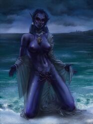 elf female female_only kelari mlad nipples rift solo tagme tentacles