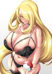 cynthia (pokemon) from nintendo by ura tomoya