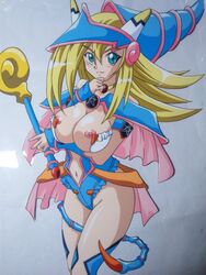 dark_magician_girl scissor_insect tagme yu-gi-oh!