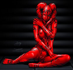 alien catthouse_studios darth_talon oni_(artist) red_skin sith star_wars star_wars:_legacy tattoo twi'lek