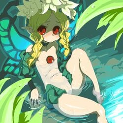 fairy feet huge_eyes mercedes_(odin_sphere) odin_sphere water