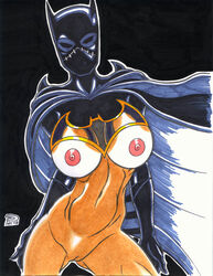 2008 asian batgirl batgirl_(cassandra_cain) batman_(series) breasts cassandra_cain dc female female_only human nipples pussy rob_durham solo tagme vagina