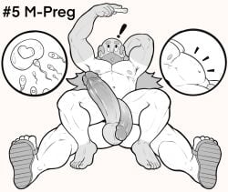 balls bara beard big_balls big_penis cartoon_network daddy erection gay gepp_(artist) greg_universe male male/male male_nipples male_only male_pregnancy manly mature_male muscular_male nipples nude penis size_difference steven_universe