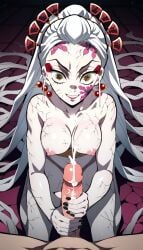 ai_generated ai_sluts daki_(kimetsu_no_yaiba) demon_girl demon_slayer kimetsu_no_yaiba sole_female