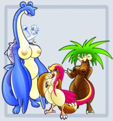 exeggutor gb_of_bs lapras nintendo pidgeot pokemon wingull