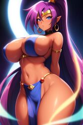 1girls ai_generated female female_only shantae shantae_(character) solo yo_dayo_(ai)