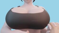 1boy 1girls 3d animated big_breasts bra breasts clothed_female_nude_male cum cum_between_breasts eyewear female glasses handjob huge_breasts large_breasts male mei_(overwatch) nipple_slip overwatch overwatch_2 paizuri penis premature_ejaculation shorter_than_30_seconds shorter_than_one_minute small_penis small_penis_adoration sound sphhaven tagme tiny_penis two_finger_handjob video