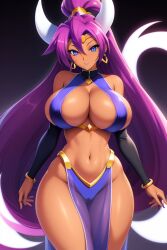 1girls ai_generated female female_only shantae shantae_(character) solo yo_dayo_(ai)