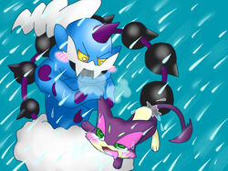 pokemon pokemon_bw purrloin tagme thundurus