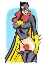 1girls barbara_gordon batgirl batman:_the_animated_series batman_(series) dc dc_comics dcau female female_only human pubic_hair solo wynn_ryder