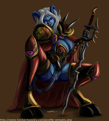 2011 blizzard_entertainment draenei draenei_warrior female tagme vempire warcraft world_of_warcraft