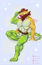 1boy 1male 2024 abs alligator alligatorid anthro anthro_focus anthro_only athletic athletic_anthro athletic_male candy completely_nude completely_nude_male crocodile crocodilian crocodylid digital_drawing_(artwork) digital_media_(artwork) erect_penis erection furry furry_male furry_only gummigoo_(the_amazing_digital_circus) gummy_(food) hat headgear headwear humanoid humanoid_genitalia humanoid_penis living_candy living_food male male_anthro male_focus male_only nipples nude nude_male pectorals penile penis penis_focus penis_out presenting_penis reptile reptile_humanoid scaliedamnpainter_(artist) solo solo_anthro solo_focus solo_in_panel solo_male tail the_amazing_digital_circus