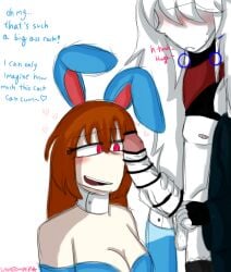 big_penis bluebell_jingle bunny_girl canon_couple censored_penis ekuaru5 femboy_on_female femdom first_porn_of_character first_porn_of_franchise holding_penis onimiya_yuki the_greenft_universe the_unabomber_universe unabomber