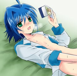 aichi_sendo blue_hair cardfight!!_vanguard tagme toshiki_kai