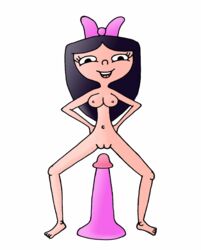 animated disney female female_only helix human isabella_garcia-shapiro nipples phineas_and_ferb solo tagme