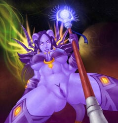 draenei female hellfire_peninsula sienna world_of_warcraft