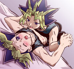 tagme yami_yugi yaoi yu-gi-oh! yugi_muto