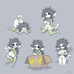 temmie from undertale by andydrew297149