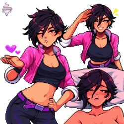 invisigal from dispatch (game) by yumykon