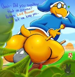 2boys 2d anon ass ass_focus ass_in_face big_ass big_butt big_butt_(male) boots broom detailed_background english_text face_in_ass facefart facesitting fart fart_fetish farting farting_in_face farting_in_mouth farting_on_another fat_ass fat_thighs femboy flying footwear gay girly glasses green_fart hat headwear heart highres huge_ass huge_thighs human kamek koopa loadedlepus looking_back magikoopa male male/male male_fart male_focus male_only mario_(series) mouthfarting no_genitals no_sex nonhuman onomatopoeia open_mouth robe scalie scalie_male short_tail sitting sitting_on_face sitting_on_person super_mario_bros. swallowing swallowing_fart swamp_ass sweat sweaty sweaty_ass tail taunting text thick_thighs thighs turtle twitter_link watermark