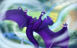 beak bodily_fluids capcom claws cloud cum cumshot digital_media_(artwork) dragon ejaculation erection european_mythology feral flying flying_wyvern fur genital_fluids genitals hi_res high-angle_view in_sky kip_(kipthenargacuga) knot knotted_penis male membrane_(anatomy) membranous_wings monster_hunter mythological_creature mythological_scalie mythology nargacuga neck_tuft noxeorn open_mouth outside pawpads paws penis scaled_penis scales scalie smile solo spread_wings tail teeth trans_(lore) trans_woman_(lore) tuft ventral_scales western_dragon wings wyvern