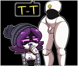 1boy 1boy1girl 1boy1girls 1boys 1boys1girl 1boys1girls 1girl 1girl1boy 1girls 1girls1boy crying crying_male crying_with_eyes_open cuckold cuckolding get_mad,_n_fan glitch_productions humiliated humiliated_male humiliating humiliation laugh laughing laughing_at_viewer murder_drones n_(murder_drones) page_1 page_number purple_eyes purple_hair robot robot_boy robot_girl robot_humanoid robot_penis serial_designation_n small small_penis small_penis_humiliation tannicfer tanniquito tiny tiny_penis uzi_(murder_drones) uzi_doorman white_body yellow_eyes