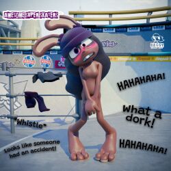 1girls 3d anthro baggy_(artist) breasts covering female furry nude tagme