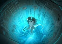 anthro blue_body blue_ears blue_feet blue_nose blue_skin brown_hair cherenkov_radiation circe_(pankallisti) countershading daughter_(lore) duo feet female female/female fingering french_kissing fur grey_body grey_fur hair hand_on_head hand_on_neck heart_symbol hi_res incest_(lore) kissing long_hair mammal medea_(pankallisti) missing_arm mother_(lore) mother_and_child_(lore) mother_and_daughter_(lore) murid murine nuclear_reactor pankallisti parent_(lore) parent_and_child_(lore) parent_and_daughter_(lore) partially_submerged pink_body pink_ears pink_feet pink_nose pink_skin rat rodent sex_in_water swimming_pool swimming_pool_ladder swimming_pool_reactor trans_(lore) trans_woman_(lore) vaginal vaginal_fingering wet_hair