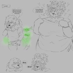 hyenaconfetti pepper_(hyenaconfetti) esme_(hyenaconfetti) fart fart_fetish fart_cloud farting gassy furry furry_only angry transgender t4t trans_woman trans_man transgender_woman transgender_male hyena canine