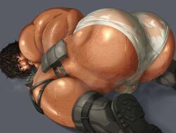 do_you_find_men_with_big_butts_attractive carlos_oliveira male_only big_ass big_butt resident_evil zacknoxz_(artist) ass_focus ass