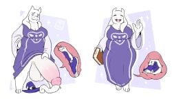 ^_^ ambiguous_gender ambiguous_prey amphibian anthro anthro_pred anthro_prey balls barefoot big_balls big_breasts big_bulge big_penis biped book boss_monster_(undertale) bovid breasts bulge caprine cleavage clothed clothing cock_vore colored crossgender cutaway detailed_bulge digital_media_(artwork) dress duo endosoma eyes_closed feet floppy_ears ftg_crossgender fti_crossgender fully_clothed fully_inside fur genital_outline genitals goat gynomorph gynomorph_anthro gynomorph_pred hand_on_penis hat head_first headgear headwear hi_res holding_book holding_object holding_penis horn huge_balls huge_bulge huge_penis humanoid_genitalia humanoid_hands humanoid_penis internal intersex intersex_anthro intersex_pred larger_anthro larger_gynomorph larger_intersex larger_pred lop_ears mammal mature_anthro mature_gynomorph mature_intersex monotone_body monotone_fur monotone_tail mooexe nue_stargazer open_mouth open_smile partially_clothed partially_inside penile penis penis_outline purple_clothing purple_dress raised_clothing raised_dress safe_vore salamander sequence signature simple_background sitting size_difference slightly_chubby slightly_chubby_anthro slightly_chubby_gynomorph slightly_chubby_intersex smaller_ambiguous smaller_anthro smile soft_vore standing tail thick_penis toriel undertale undertale_(series) vore white_balls white_body white_ears white_fur white_horn white_penis white_tail wizard_hat