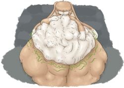 atlyss belly bunny fat femboy furry gluttony male_pred mass_vore tagme tight_belly tueur45 vore weight_gain