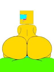 1boy 1girls :) ambiguous_penetration animated ass beat_banger big_ass big_butt big_penis blue_eyes blush bouncing_ass cube_1_(geometry_dash) cube_4_(geometry_dash) female geometry_dash green_body green_penis green_skin male male/female male_pov penetration robtop robtopgames sex_from_behind yellow_body yellow_butt