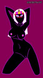 alien alien_girl alien_humanoid duck_dodgers female female_only looney_tunes martian martian_(duck_dodgers) nude nude_female queen_tyr'ahnee robotlove warner_brothers