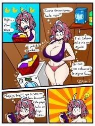 1girls big_breasts breasts comic comic_page emikukis latam_virtual_youtuber multicolored_hair page_1 short_hair skaler2 spanish_text tagme text thighs virtual_youtuber vtuber vtuberfanart youtube youtube_hispanic