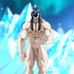 bara capitano_(genshin_impact) genshin_impact male_only muscular quuynart solo solo_male