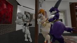 3d 3d_model animated anthro ass big_ass big_breasts big_the_cat big_the_cat_(kabalmystic) cream_the_rabbit cream_the_rabbit_(kabalmystic) female futa_on_female futanari high_heels idw_comics idw_publishing kabalmystic lanolin_the_sheep lanolin_the_sheep_(kabalmystic) mating_press milf moaning mobian mobian_(species) mobian_sheep mother mp4 rule_63 ruukiindosfm sega sonic_(series) sonic_the_hedgehog_(comics) sonic_the_hedgehog_(idw) sonic_the_hedgehog_(series) sound tagme tahlian vanilla_the_rabbit vanilla_the_rabbit_(kabalmystic) video