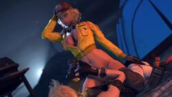 1boy 1girls 3d animated being_recorded blonde_hair camera cindy_aurum cleavage cowgirl_position female final_fantasy final_fantasy_xv hat lazyprocrastinator male navel no_panties no_sound penetration penis prompto_argentum pussy recording riding sex sex_tape short_hair shorter_than_10_seconds straight vaginal_penetration video