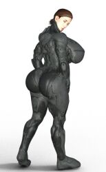 alphaprimaris bodysuit female female_only halo_(game) halo_(series) huge_ass hyper_breasts sarah_palmer spartan_(halo) techsuit