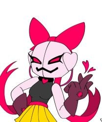 ben_10 ben_10_alien_force brawl_stars chaquetrix cosplay echo_echo genderswap_(mtf) melodie_(brawl_stars) pink_eyes rule_63 small_breasts smile smiling smiling_at_viewer sonorosian