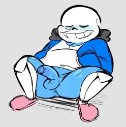 ass balls bodily bone bubble closed_eyes clothed clothing color_edit fluids games male male_only naughtybassard penis sans self_upload skeleton sleeping slippers snot third-party_edit toony torquewintress undertale