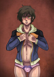 banagher_links crossdressing gay gundam male yaoi