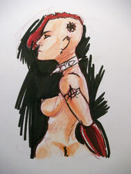 rebecca_buck side_shave tagme tank_girl