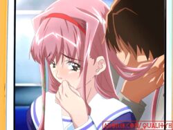 animated chidori_miu ero_train erogos pink_hair tagme